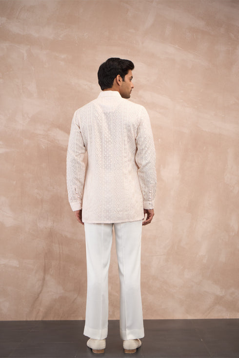 Vertical Aari FLB Kurta Shirt Set